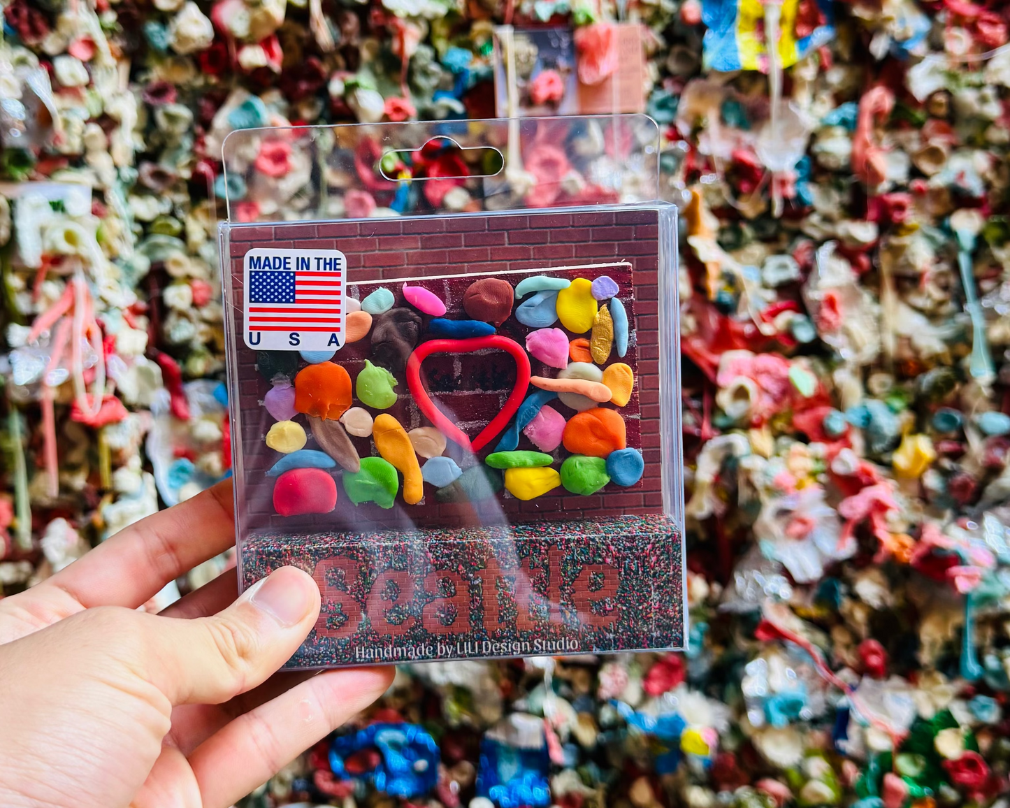 Seattle Gumwall Magnets