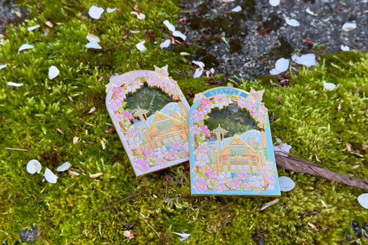 Seattle Spring Cherry Refrigerator Magnet