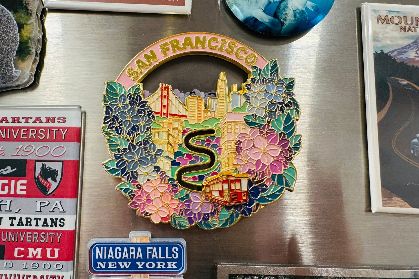 San Francisco Lombard Street Magnet